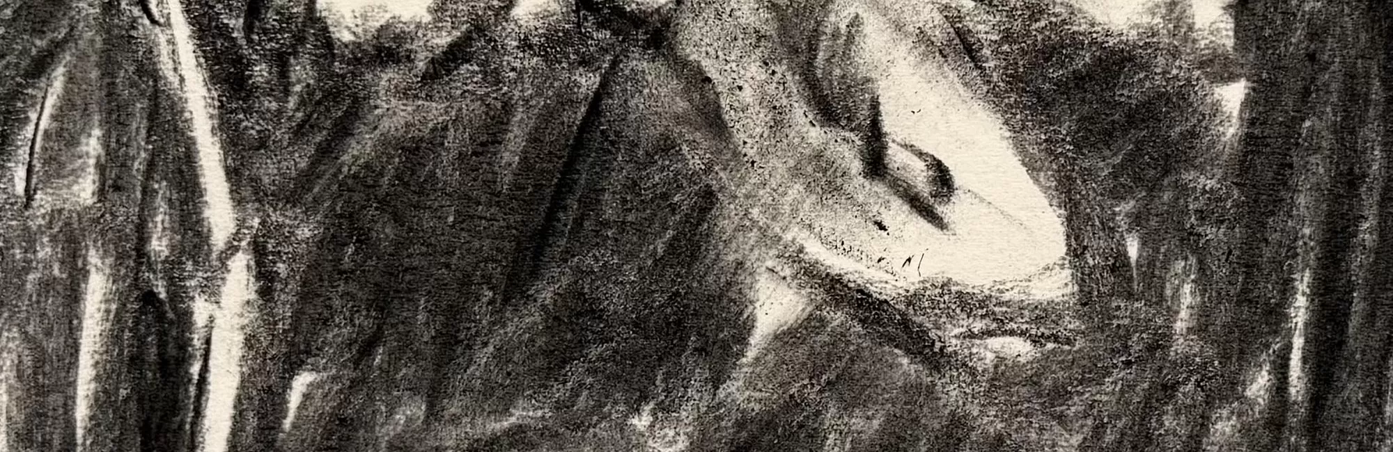 Brush Hour: Charcoal Drawing Spring Things