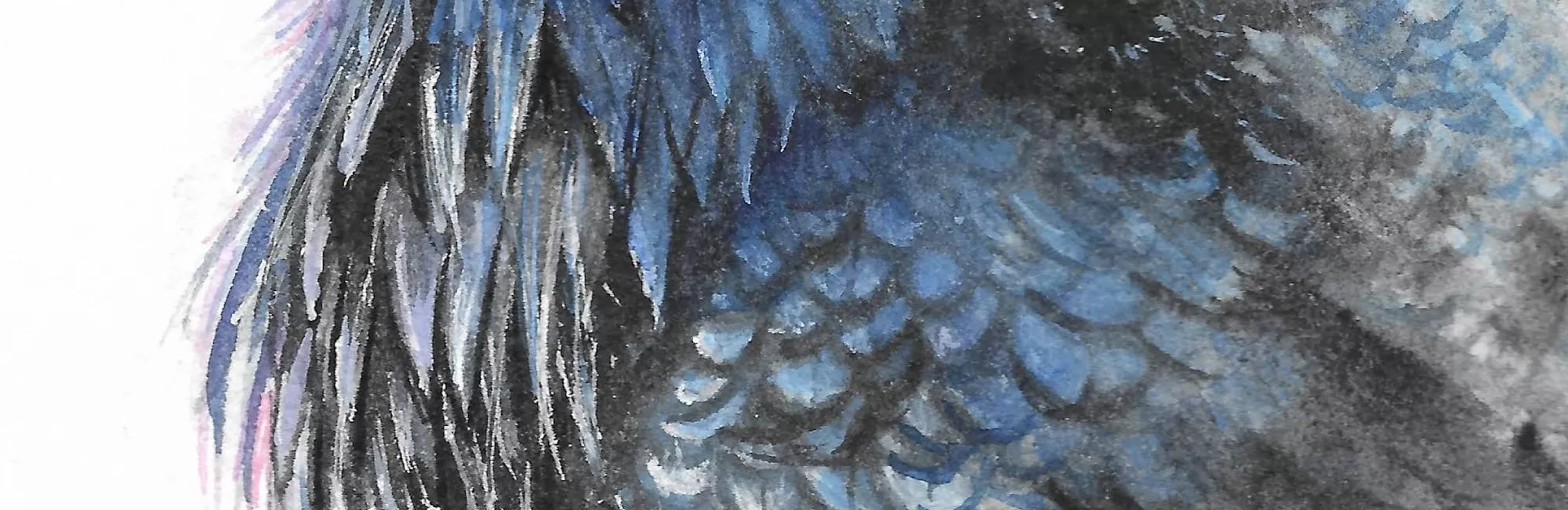 Avian Giants in Watercolor