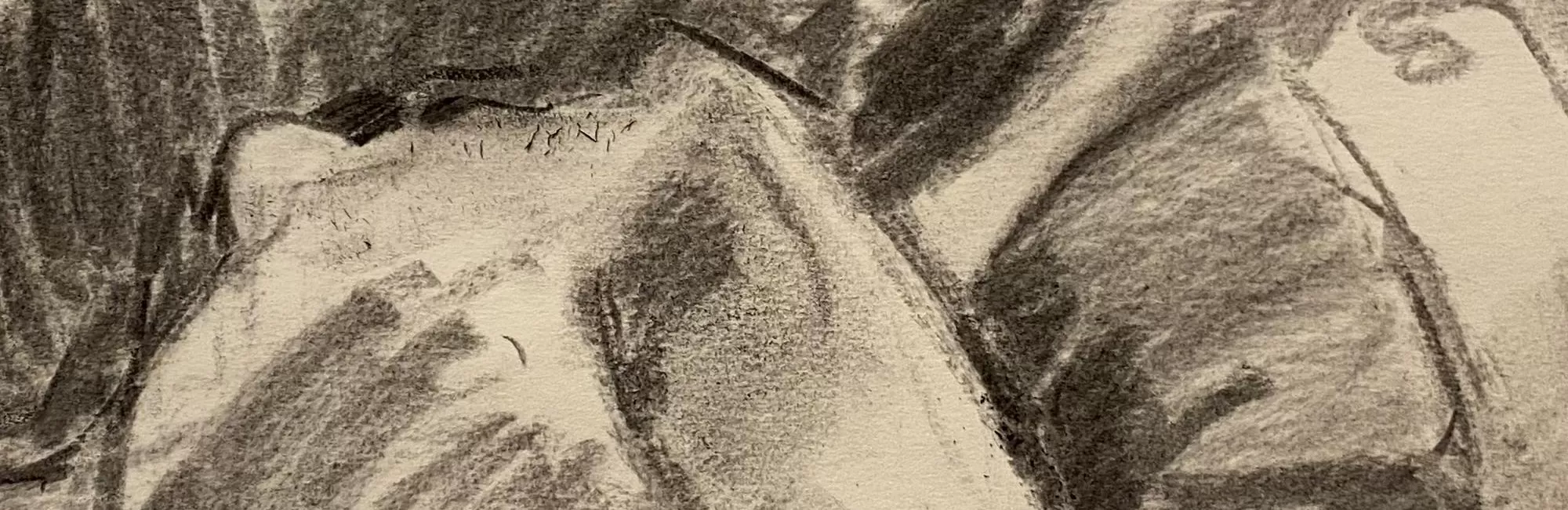 Brush Hour: Charcoal Drawing - Things from the Forest and Beach