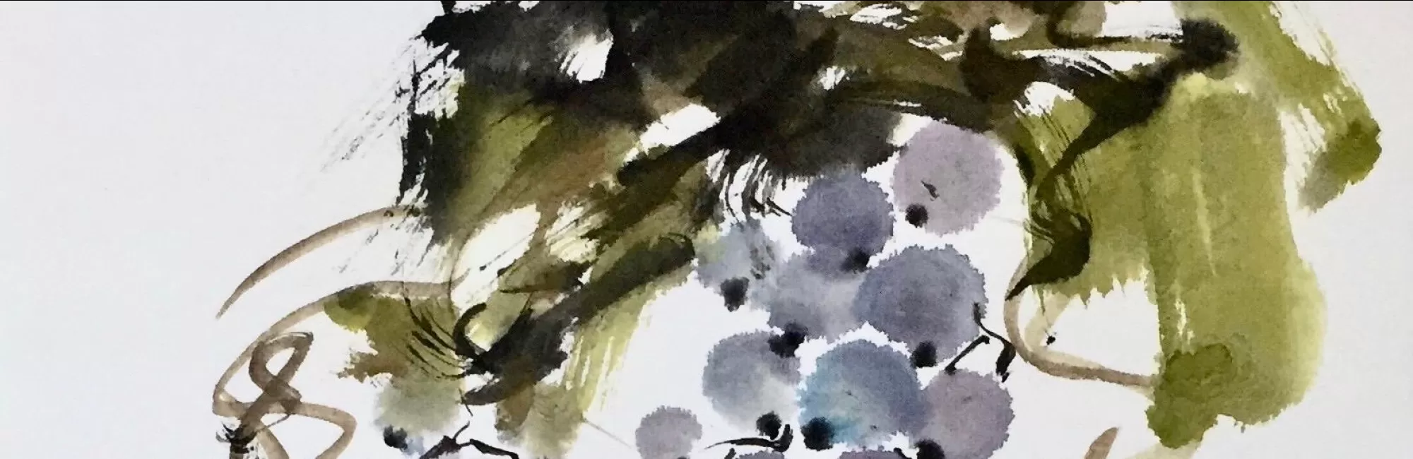 Sumi Painting: Fall Bounty