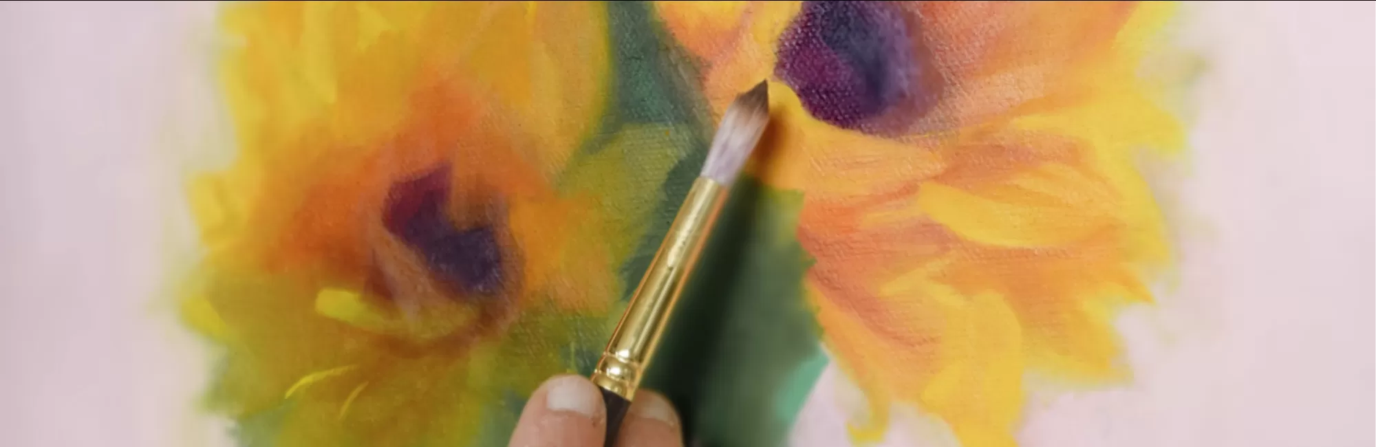 Painting Fall Florals in Full Color