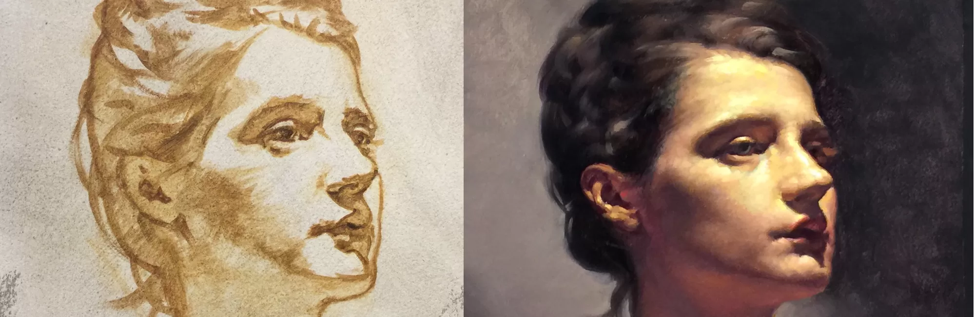 Portrait Painting in Oil