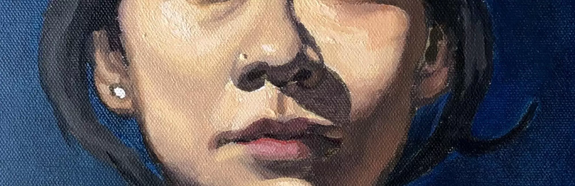 Portrait Painting in Oils/Acrylics