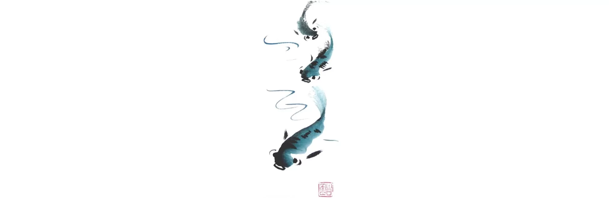 Sumi Painting: Under the Sea