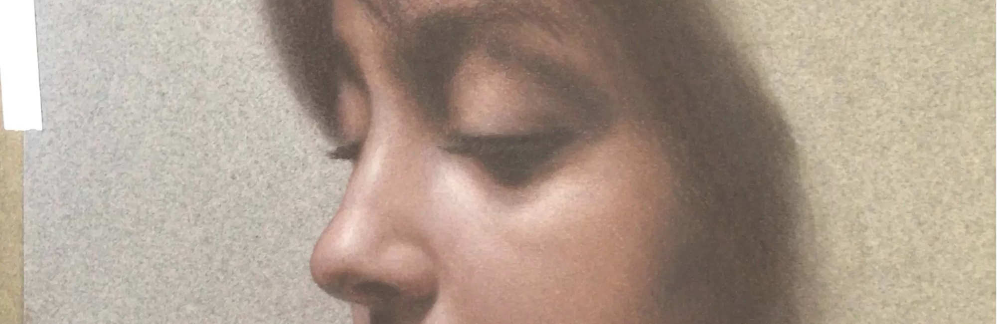 The Portrait in Pastel Pencil