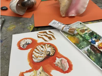 Brush Hour: Exploring Gouache Painting