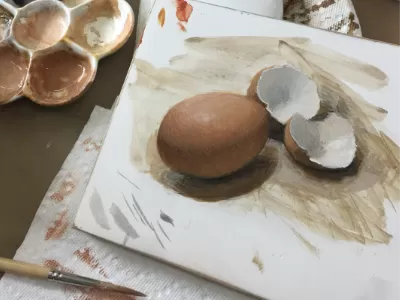Intro to Egg Tempera