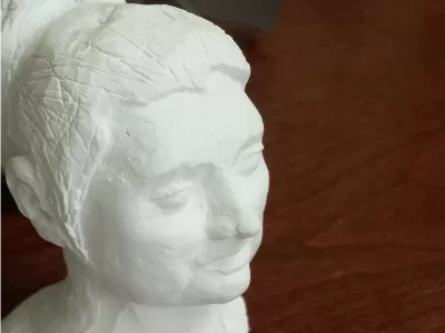 Reductive Sculpture in Plaster