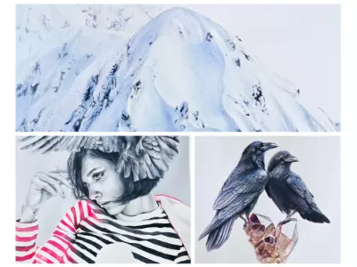 Mentored Watercolor Studio