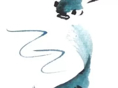Sumi Painting: Under the Sea