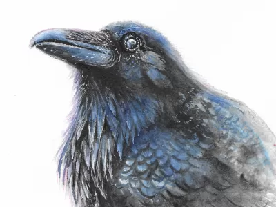 Avian Giants in Watercolor