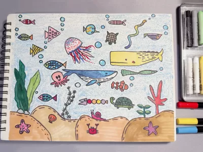 Create Your Own Coloring Book! + Jumpin' Jazz