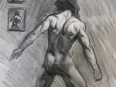 Sculpting with Light: Constructive Figure Drawing and the Art of the Longer Pose