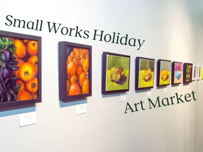 Small Works Holiday Art Market