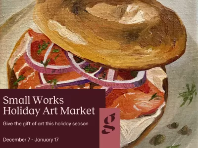 Small Works Holiday Art Market