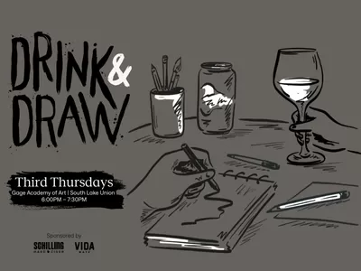 Drink & Draw: October (Spooky-Themed)